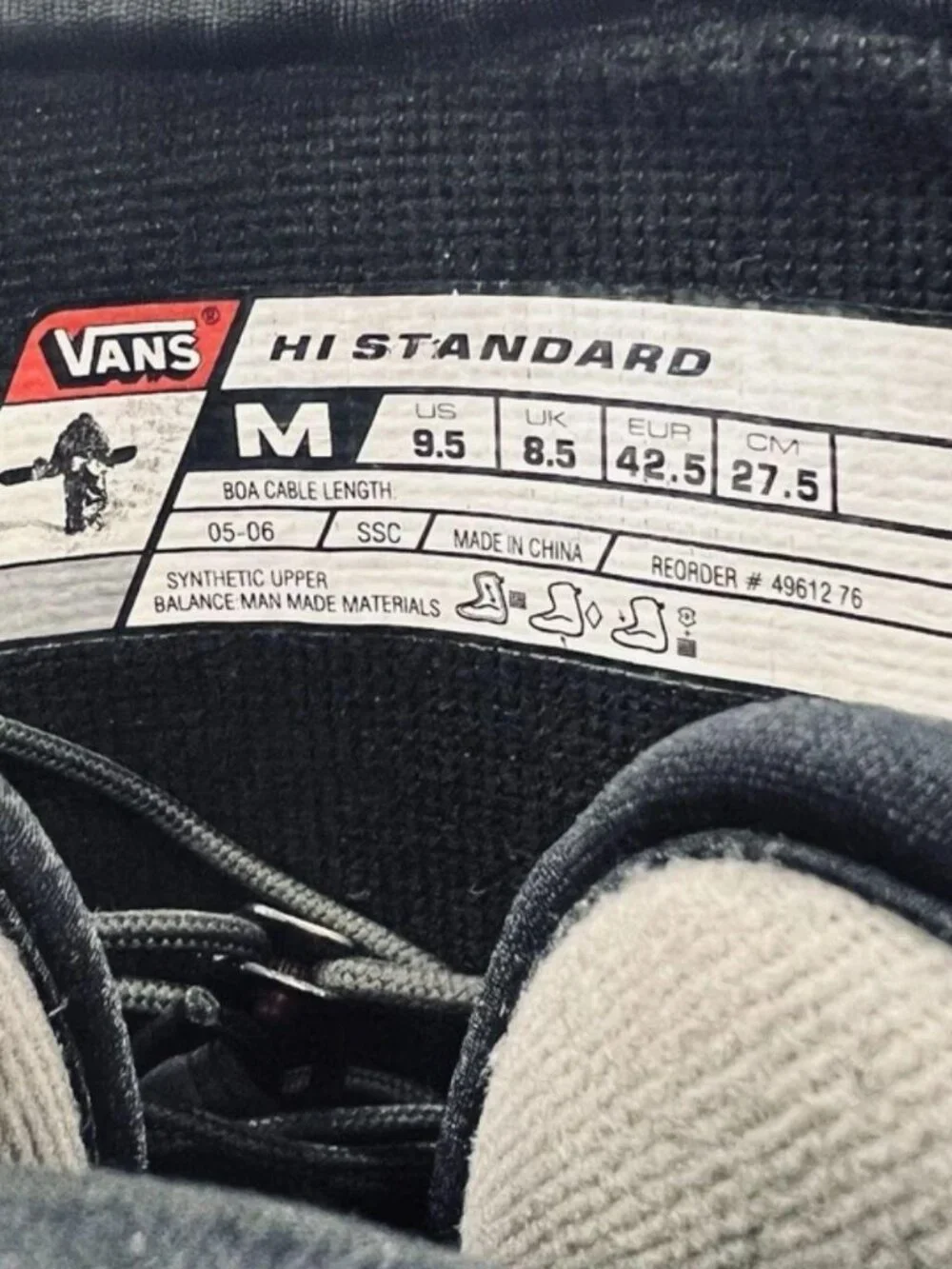 Vans hi standard